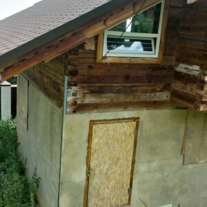 Ремонтные работы брусового дома. Юрьевец, Ивановская область